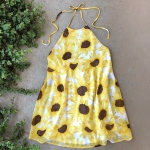 SMYM Katy Halter Dress Sunflower Club